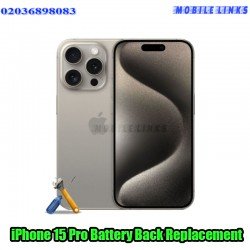 iPhone 15 Pro A2848 Battery Back Replacement